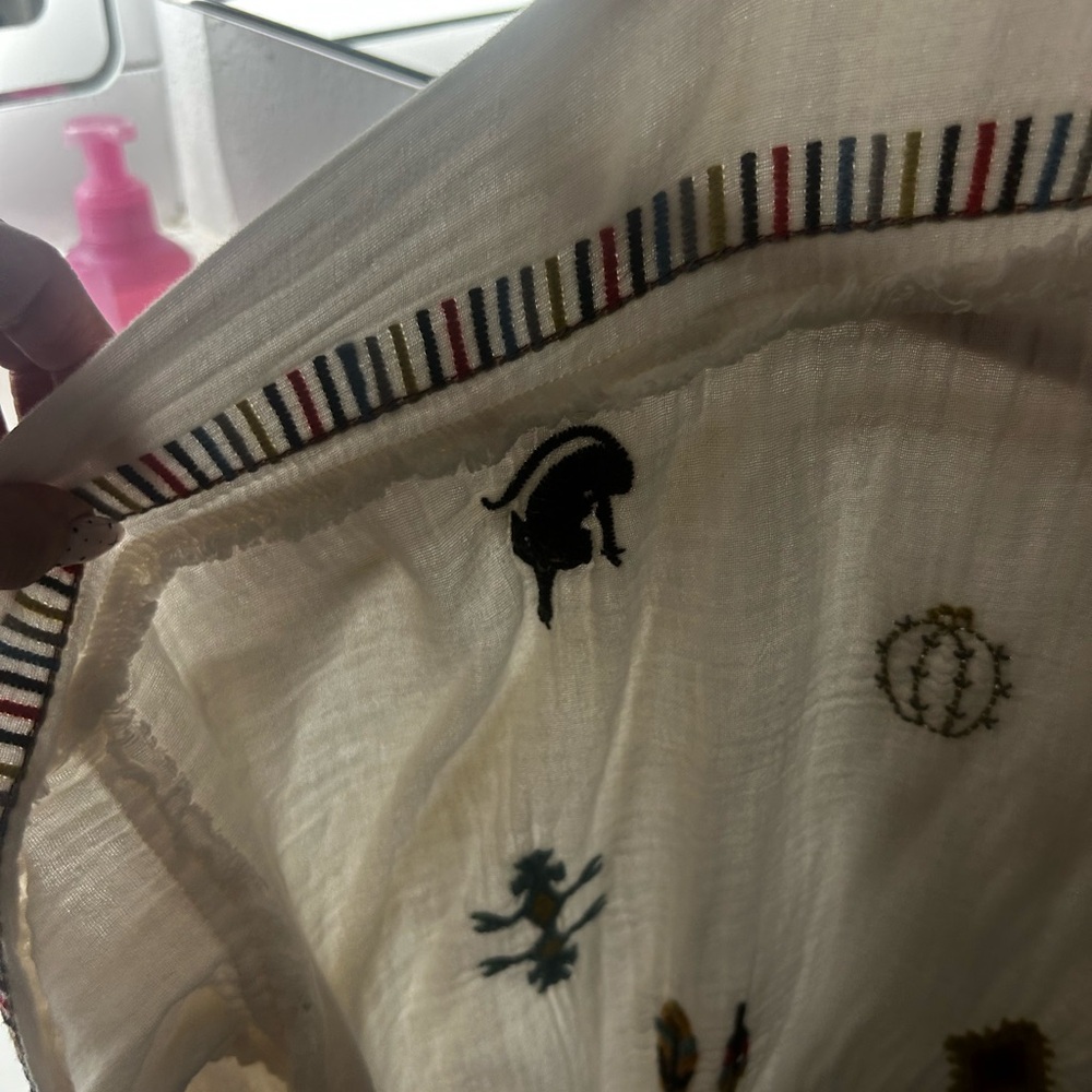 Embroidered Boho Pete and Greta Blouse Johnny Was - Picture 3 of 4